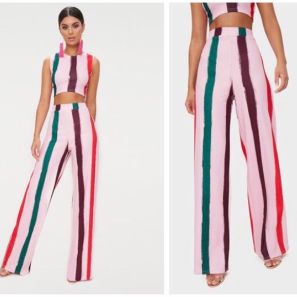 PrettyLittleThing Tops - Pink top and pants